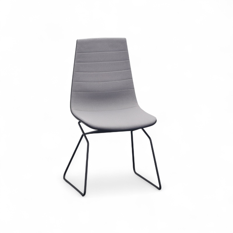 Aeris Linu conference chair, Gray/Black, without armrests, Very good - Comfortable seating