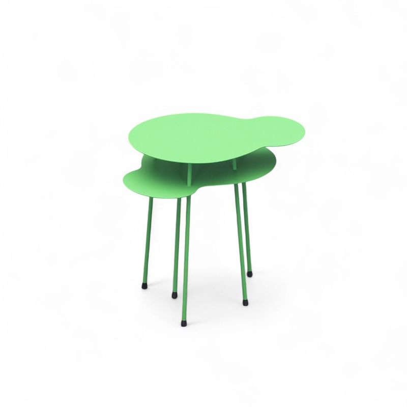 Coffee table Offecct Amazonas, Light green, 50.0 x 45.0 x 40.0 cm, Freeform, Good - Perfect for sofa and lounge