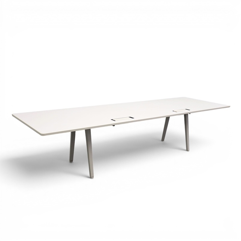 Vitra joyn conference table 320x100 cm, White/White, Rectangular, Normal used, Table - High quality & durable