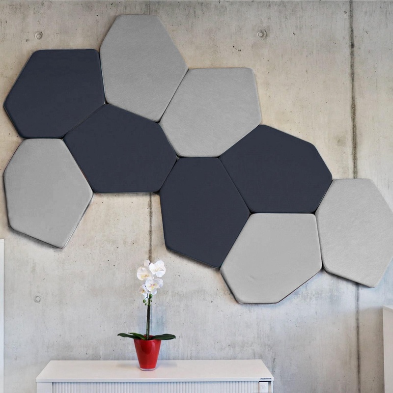 Acoustic elements Mdd Bazalto, Anthracite, 65.0 x 3.9000000000000004 cm, New