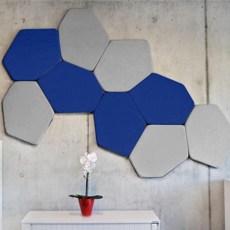 Acoustic elements Mdd Bazalto, Blue, 65.0 x 3.9000000000000004 cm, New