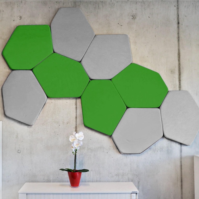 Acoustic elements Mdd Bazalto, Green, 65.0 x 3.9000000000000004 cm, New