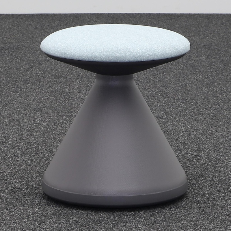 Office stool Milani Fungus, Blue, Very good, Ergonomic - ideal for flexible workstations