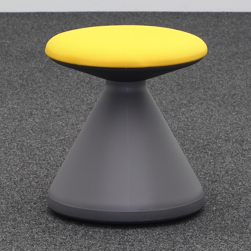 Office stool Milani Fungus, Yellow, New, Ergonomic - ideal for flexible workstations