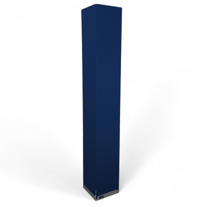 Acoustic pillar B11 Tower of silence, Dark blue, 30.0 x 30.0 cm, New