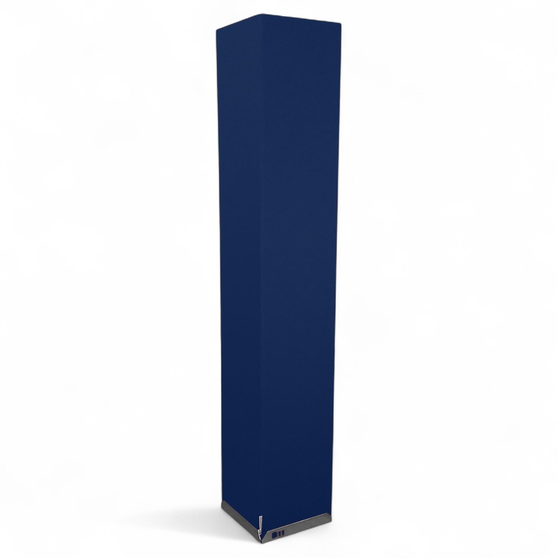 Acoustic pillar B11 Tower of silence, Dark blue, 40.0 x 40.0 cm, New