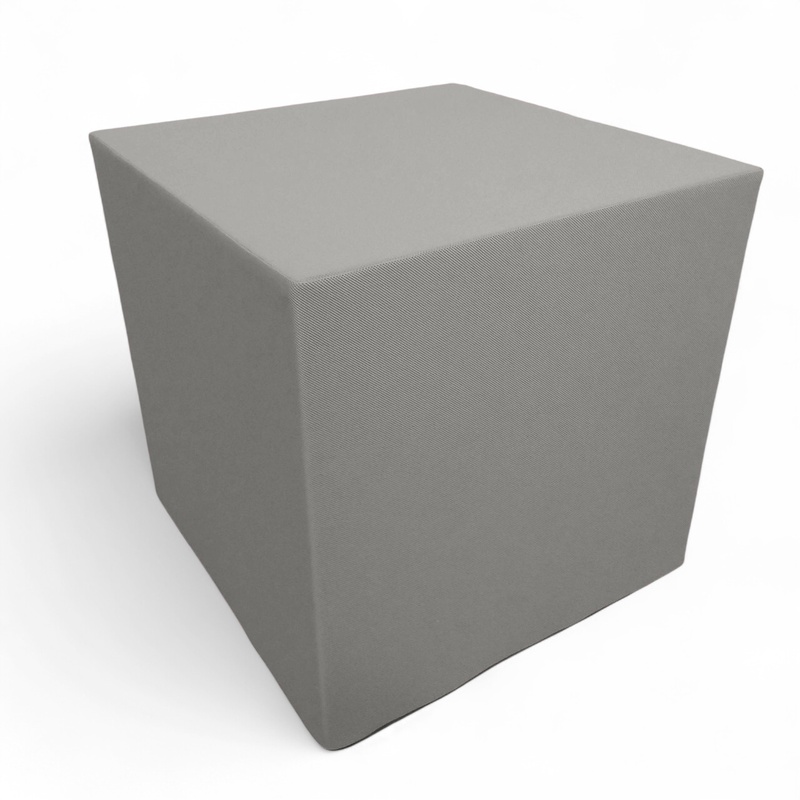 Acoustic cube B11 Cube up & Seat, Gray, 50.0 x 50.0 cm, New