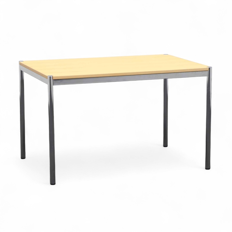 Conference tables Ergodata Multi Desk, Pear tree/Chrome-plated, 120x80 cm, Rectangular, Normal used, Table - High quality & durable