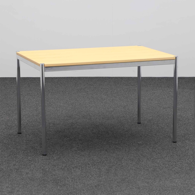 Conference tables Ergodata Multi Desk, Pear tree/Chrome-plated, 120x80 cm, Rectangular, Good, Table - High quality & durable