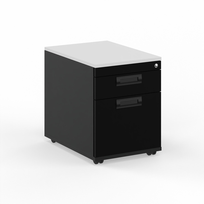 Roll container Tradingzone GO Swiss Black/White, New - Perfect for documents and files