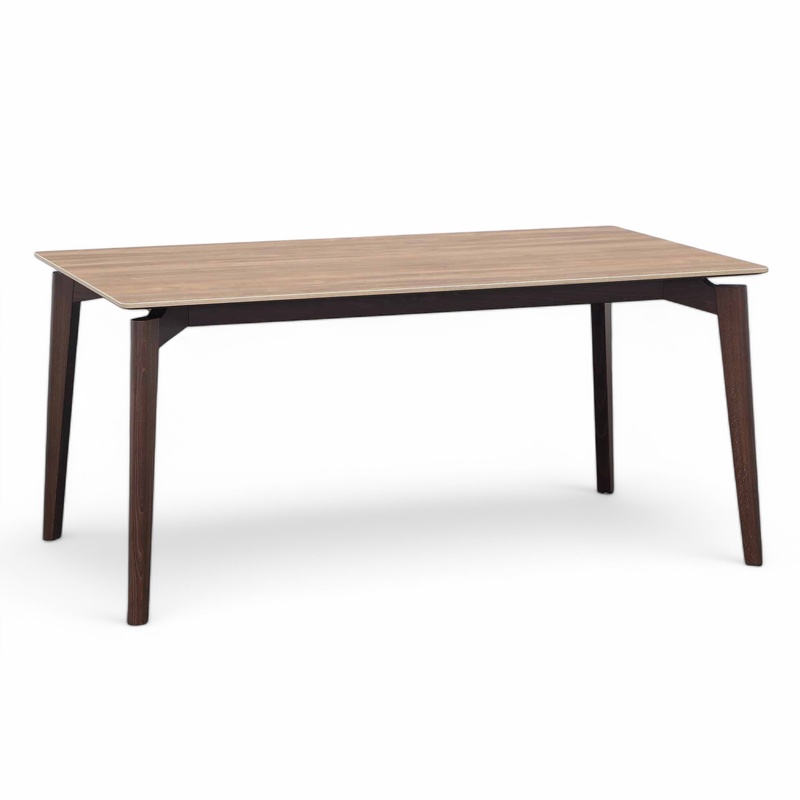 Bistro tables Sedex Fifty, Walnut/Brown, 160.0 x 74.0 x 90.0 cm, Very good Table - perfect for café and bistro