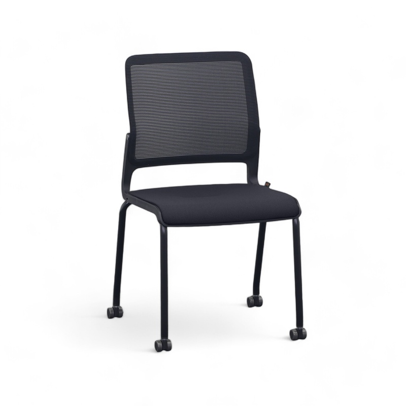 4-leg chairs Sitag SitagXilium Mesh, Black, without armrests, New - Perfect for office and reception