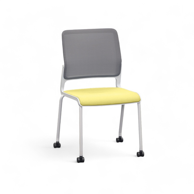 4-leg chairs Sitag SitagXilium Mesh, Yellow, without armrests, New - Perfect for office and reception