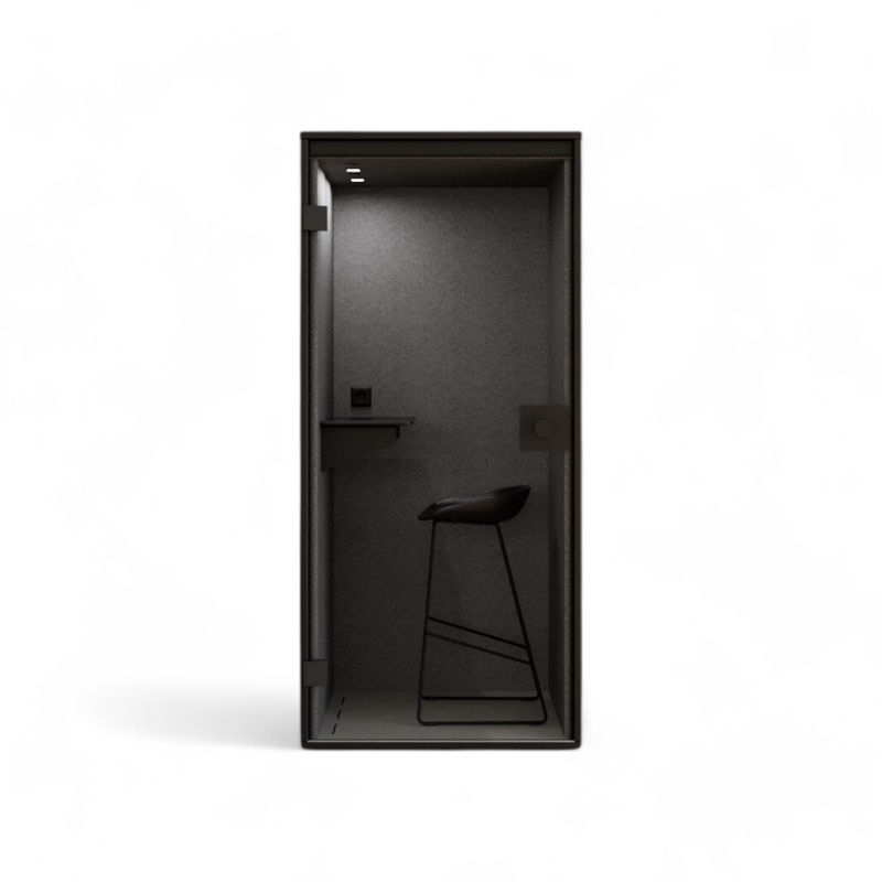 Berlin Acoustics Focus telephone box Black, New
