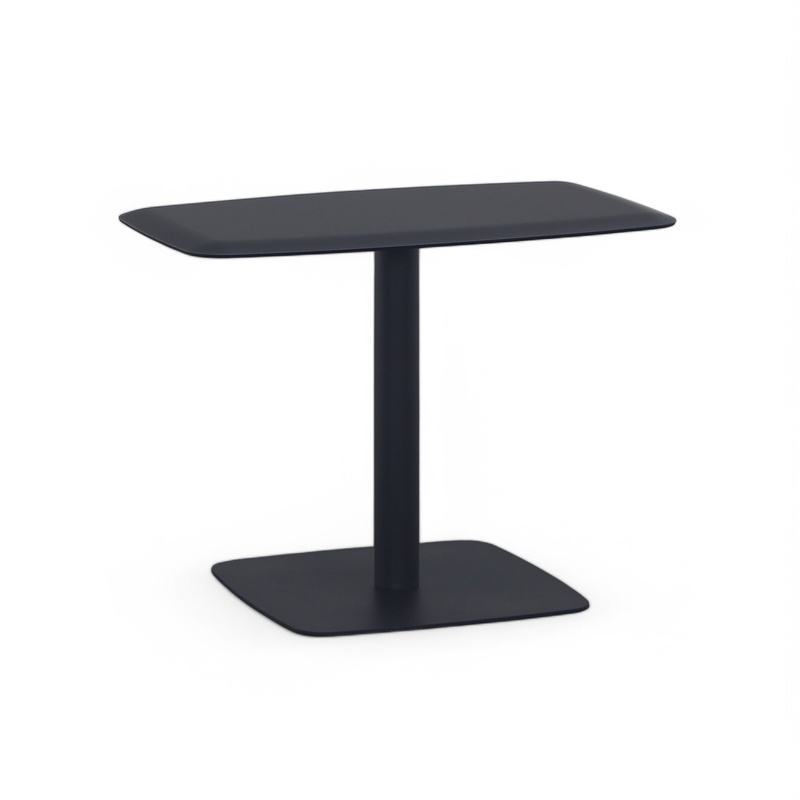 Image of Bistro table Fungo LAS 80x50 cm, Black/Black, Rectangular, Good Table - perfect for café and bistro
