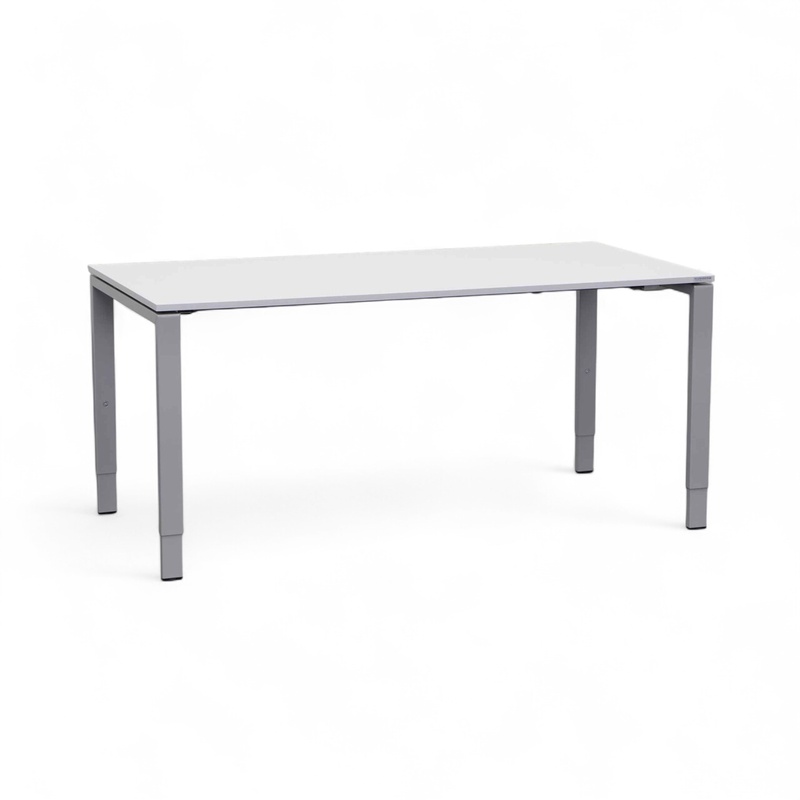 Ergonomic Desk Tradingzone Smartline, Light gray/Silver gray, 160x80 cm, New, Table - ideal for the home office or office