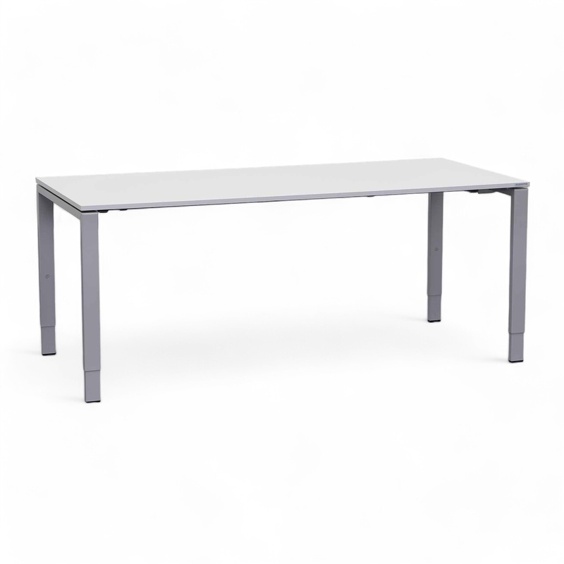 Ergonomic Desk Tradingzone Smartline, Light gray/Silver gray, 180x80 cm, New, Table - ideal for the home office or office