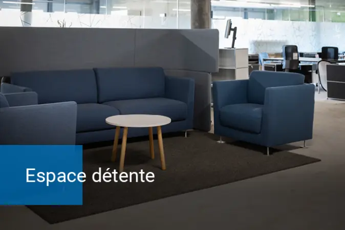 Mobilier pour l'espace lounge