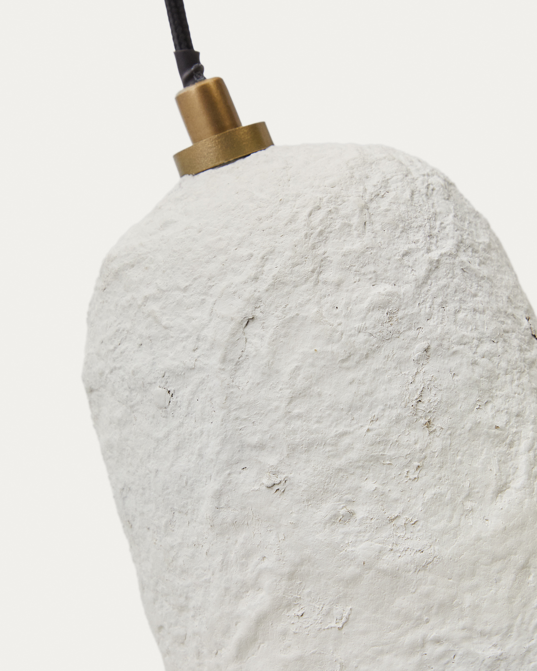 Ullaro white papier-mâché ceiling lamp Ø 11,5 cm