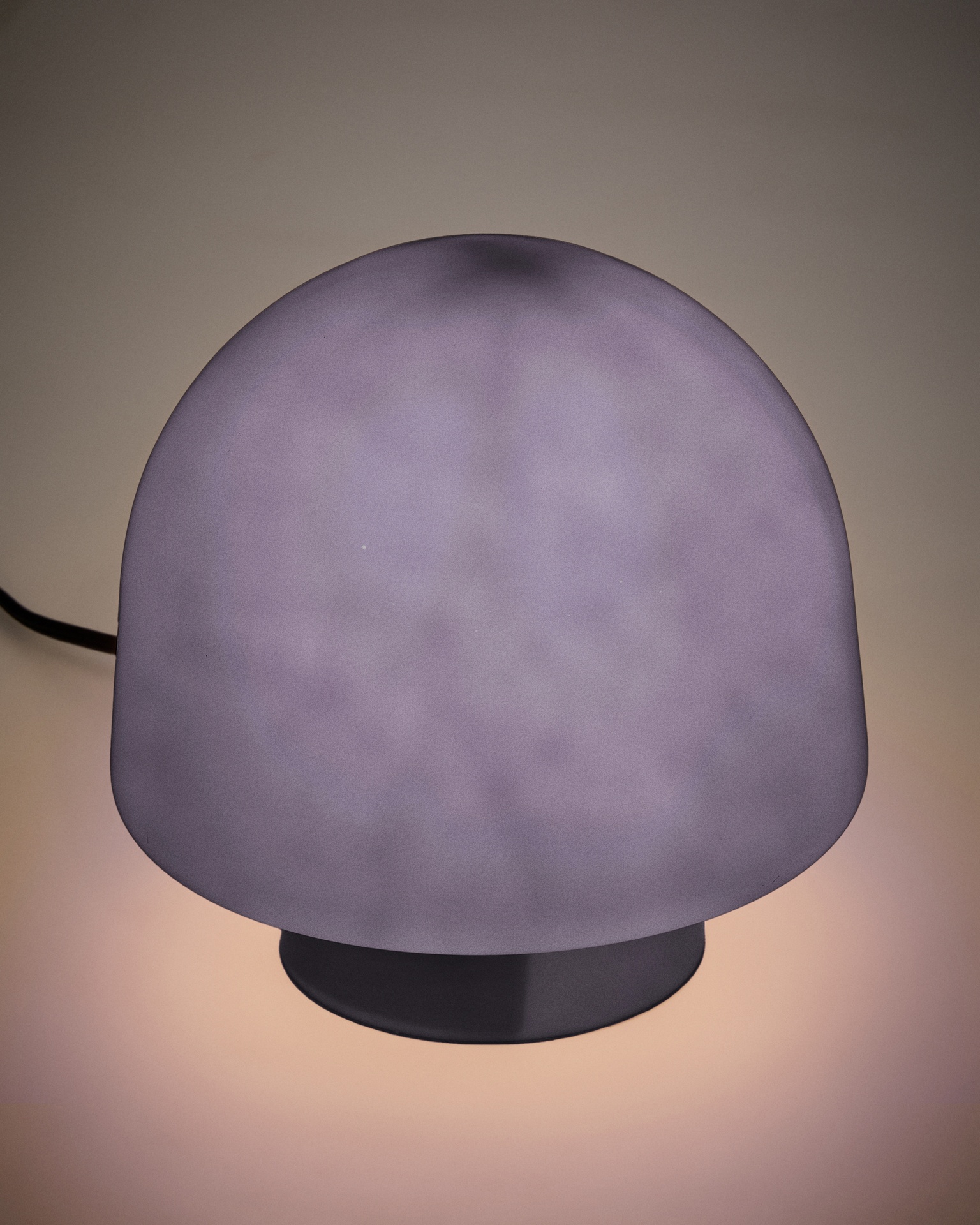 Reig blue glass table lamp