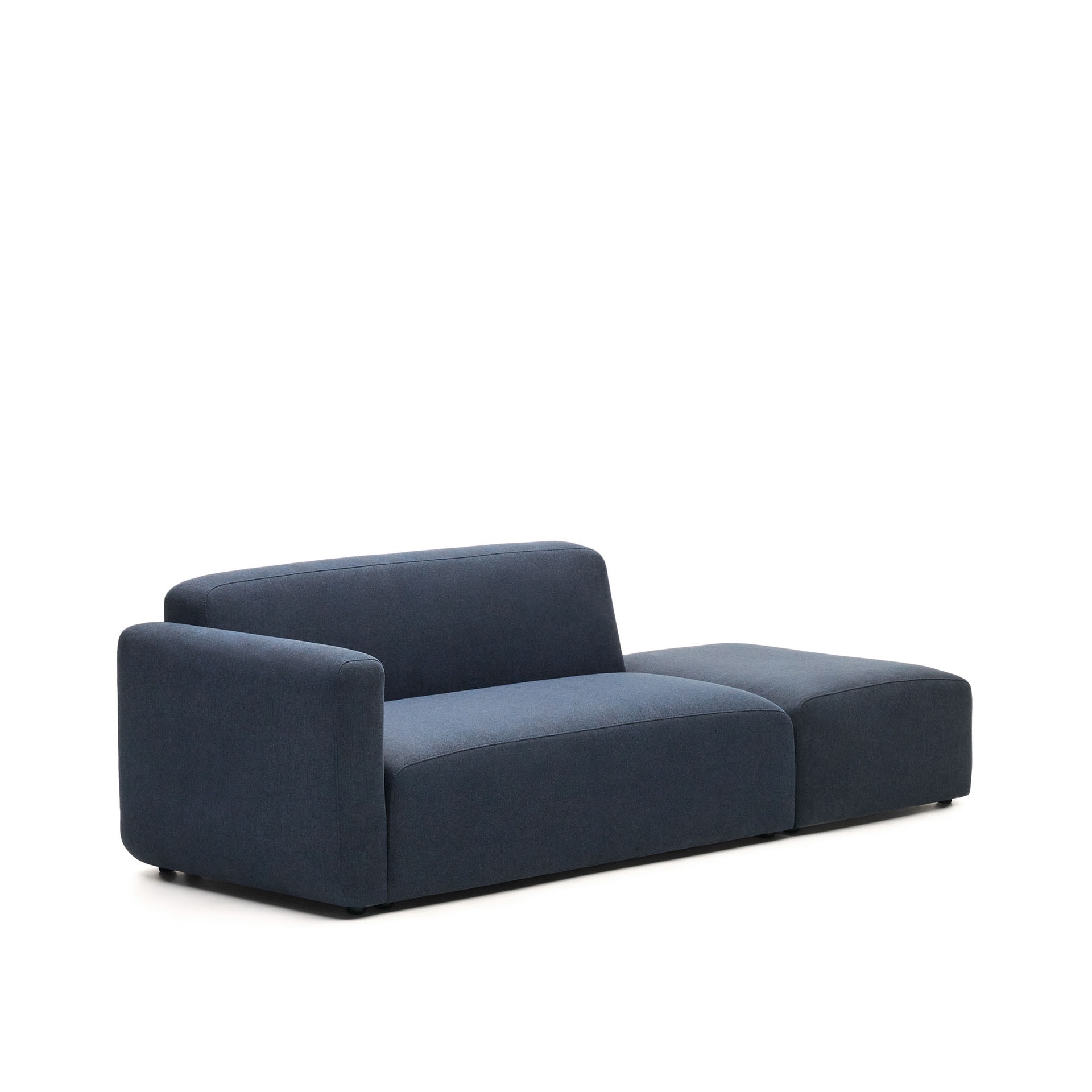 Neom 2 seater modular sofa with back module in blue, 244 cm FSC Mix Credit