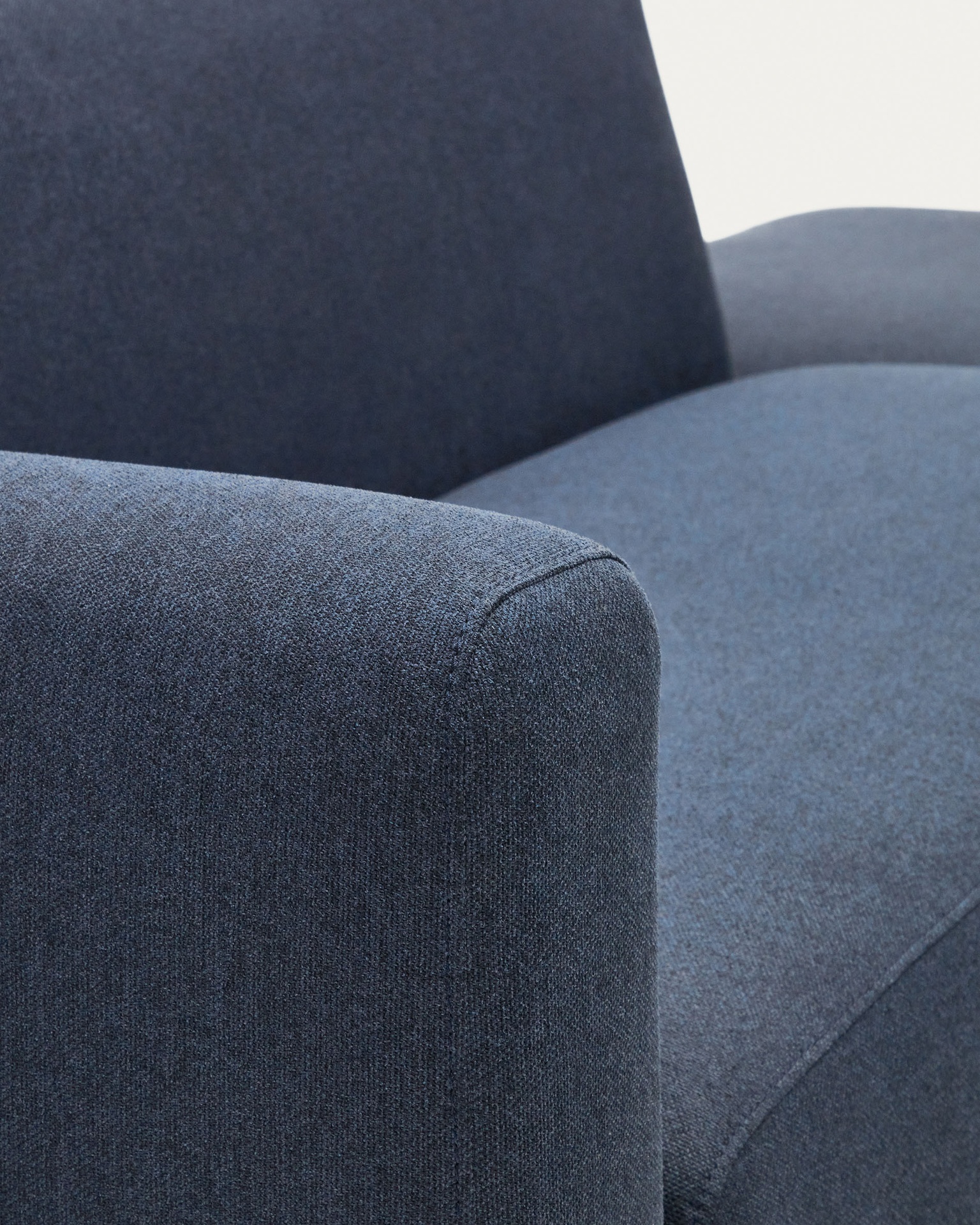 Neom 2 seater modular sofa with back module in blue, 244 cm FSC Mix Credit