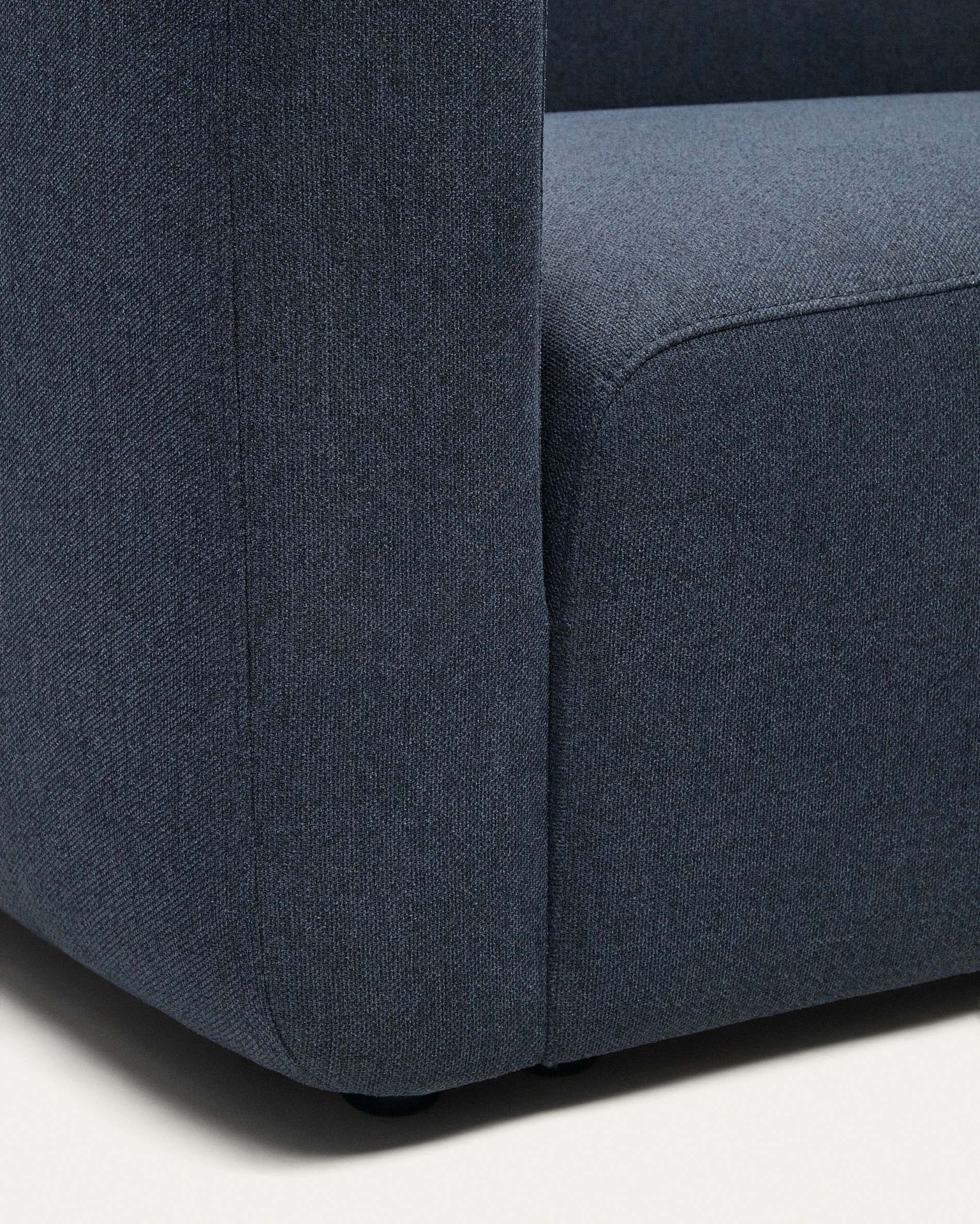 Neom 2 seater modular sofa with back module in blue, 244 cm FSC Mix Credit