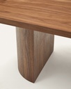 Nealy table with a walnut veneer in a dark finish, 240 x 100 cm