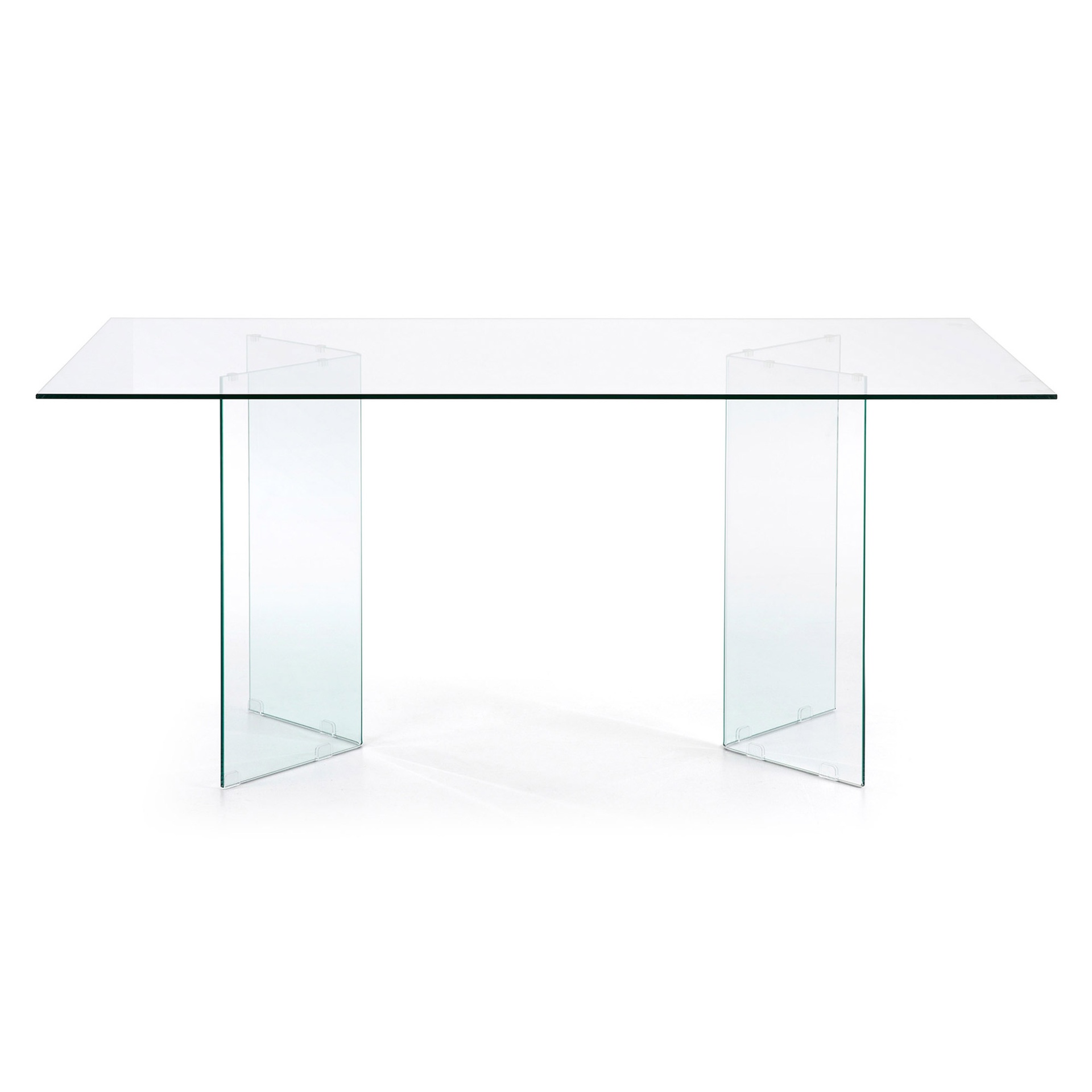 Burano glass table, 200 x 90 cm