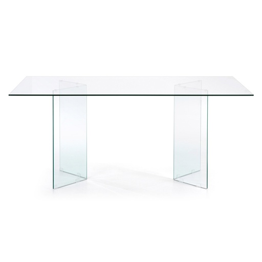 Burano glass table, 200 x 90 cm