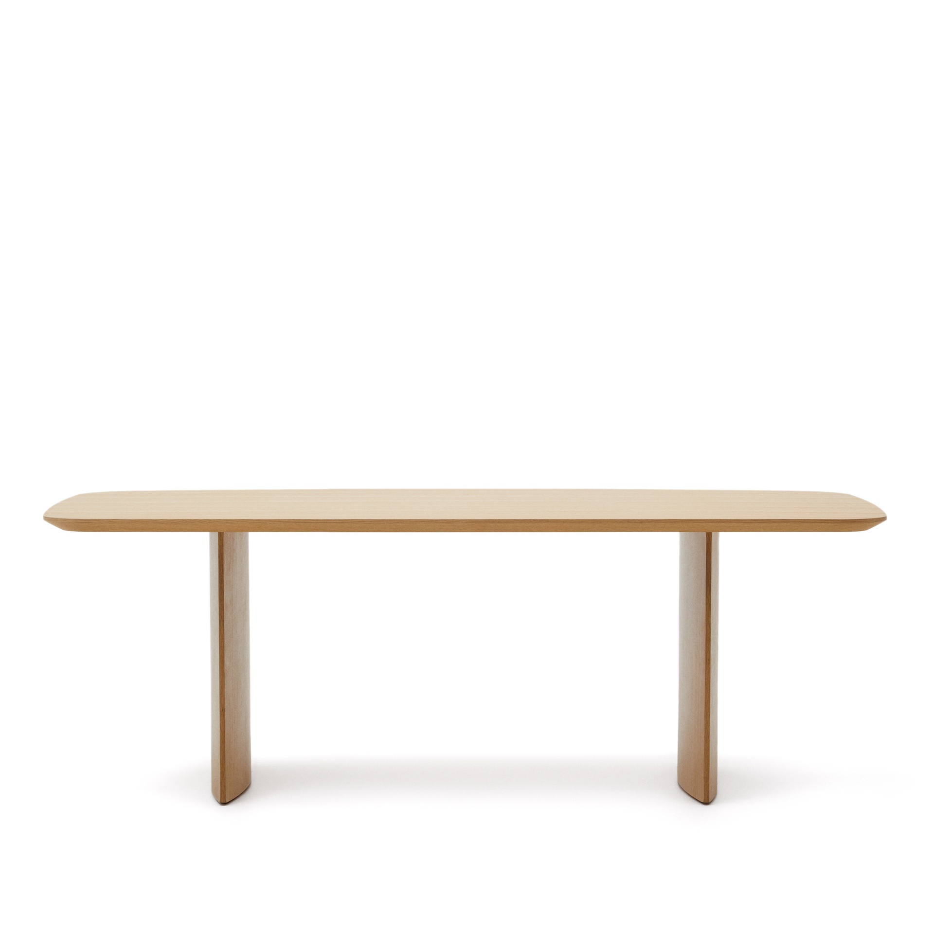 Litto table made from oak veneer, 240 x 100 cm