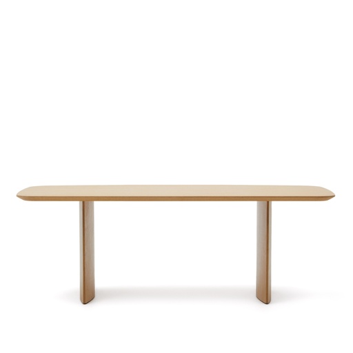 Litto table made from oak veneer, 240 x 100 cm