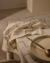 Ersen set of 2 white, 100% cotton napkins
