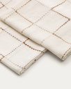 Ersen set of 2 white, 100% cotton napkins