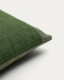 Cushion cover Delnar 100% PET green 45 x 45 cm  