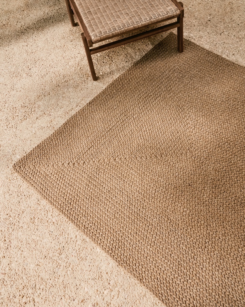 Rug Despas in synthetic fibers beige 160 x 230 cm  