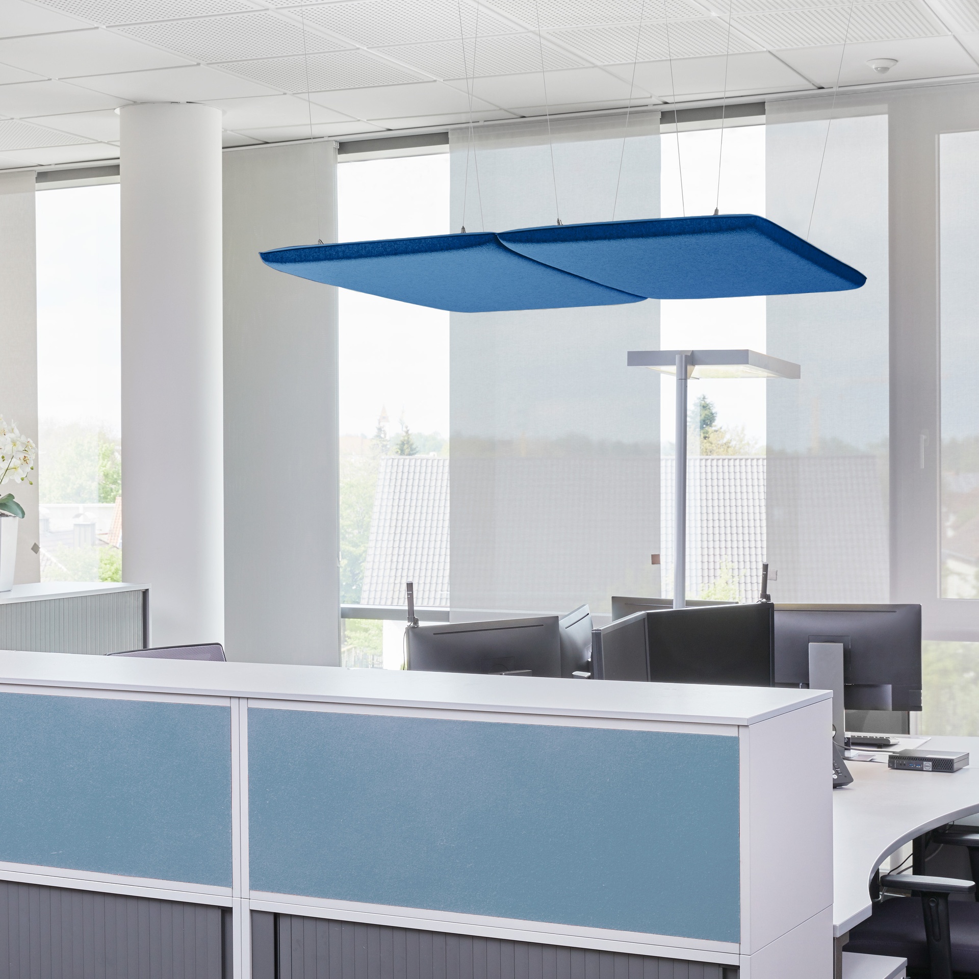 Deckensegel Horizontal Tradingzone Silentline