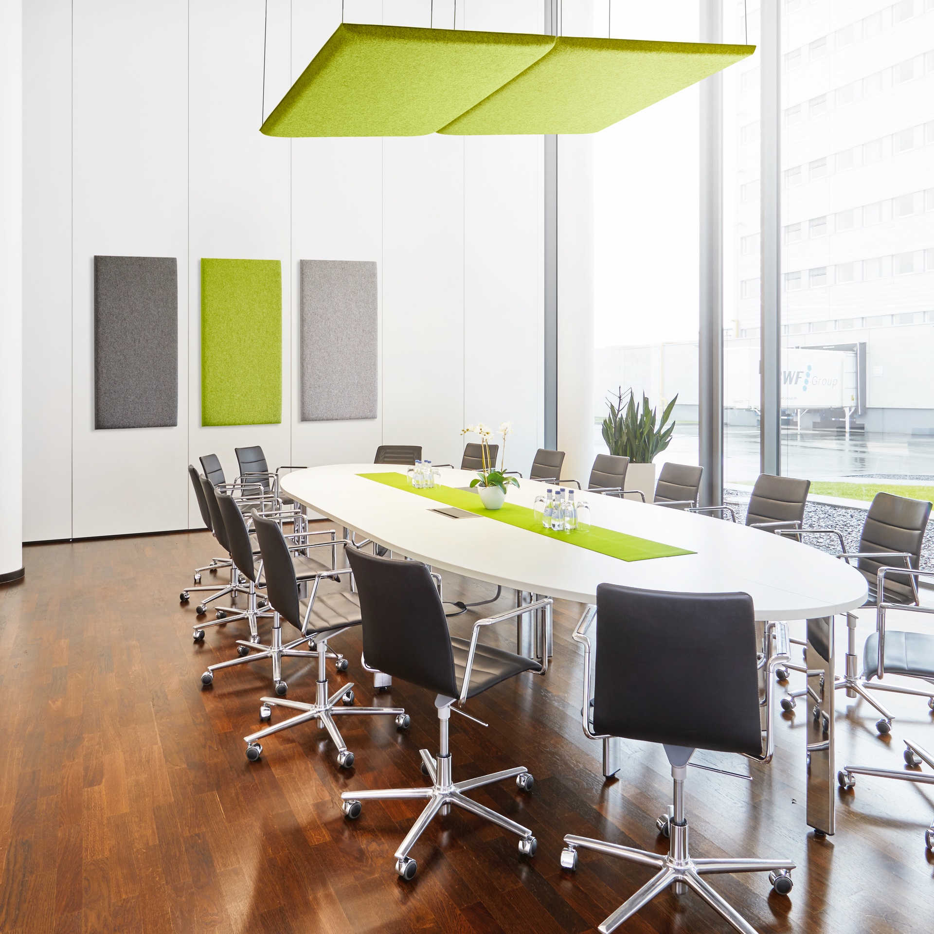 Deckensegel Horizontal Tradingzone Silentline