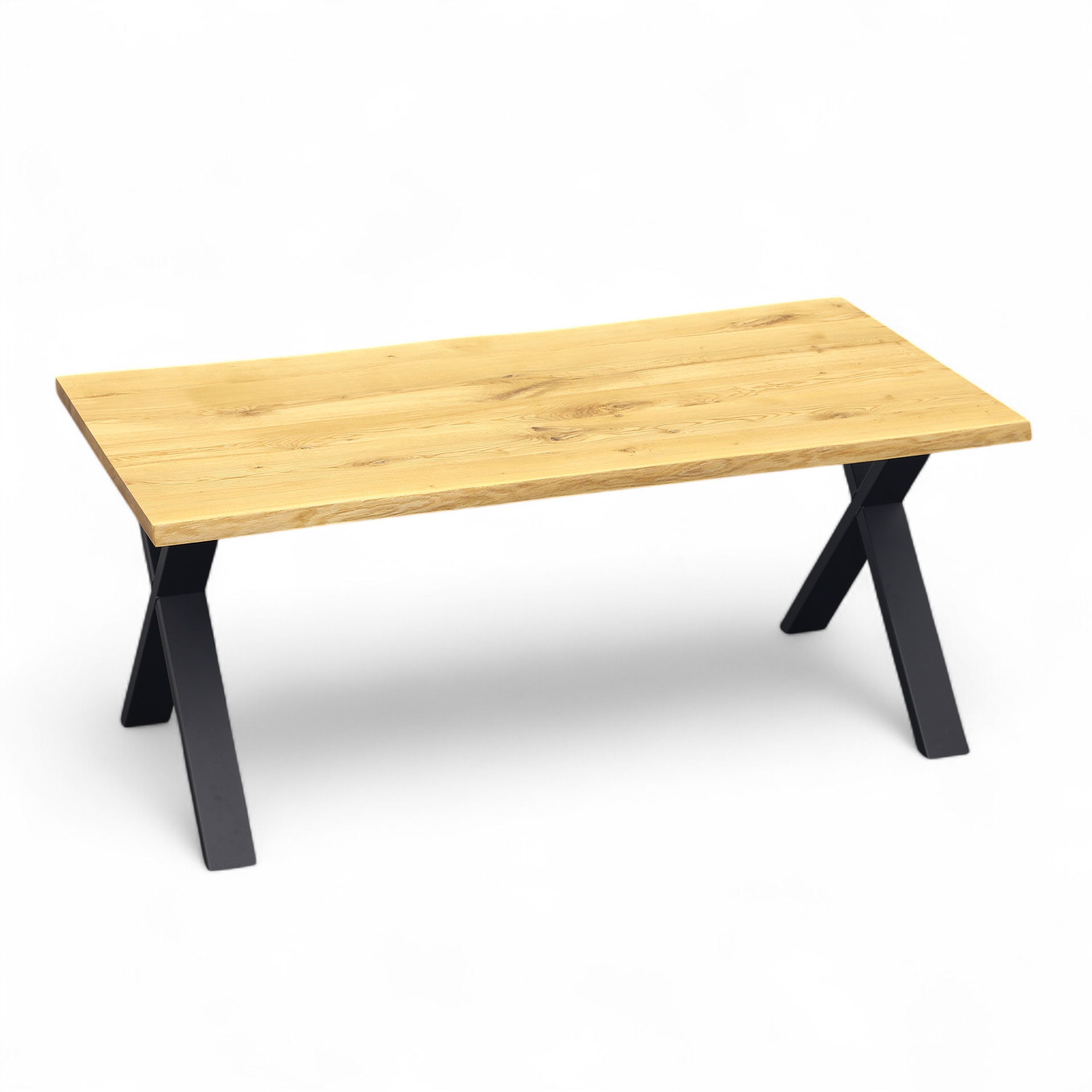 Massivholztisch Eiche Bisley Fortis