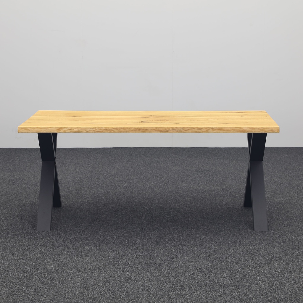 Massivholztisch Eiche Bisley Fortis