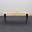 Massivholztisch Eiche Bisley Fortis