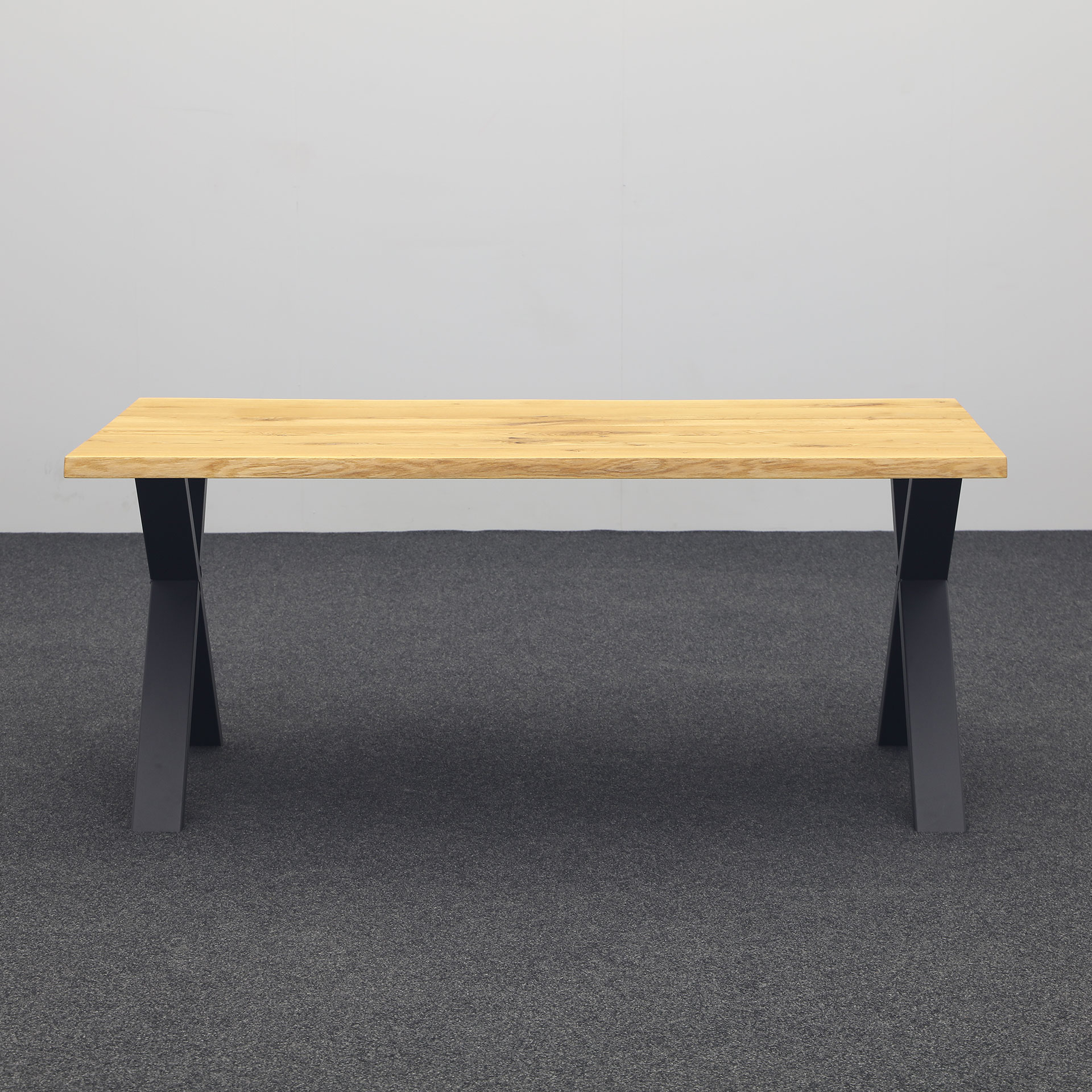 Massivholztisch Eiche Bisley Fortis
