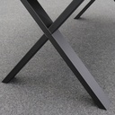 Massivholztisch Eiche Bisley Fortis