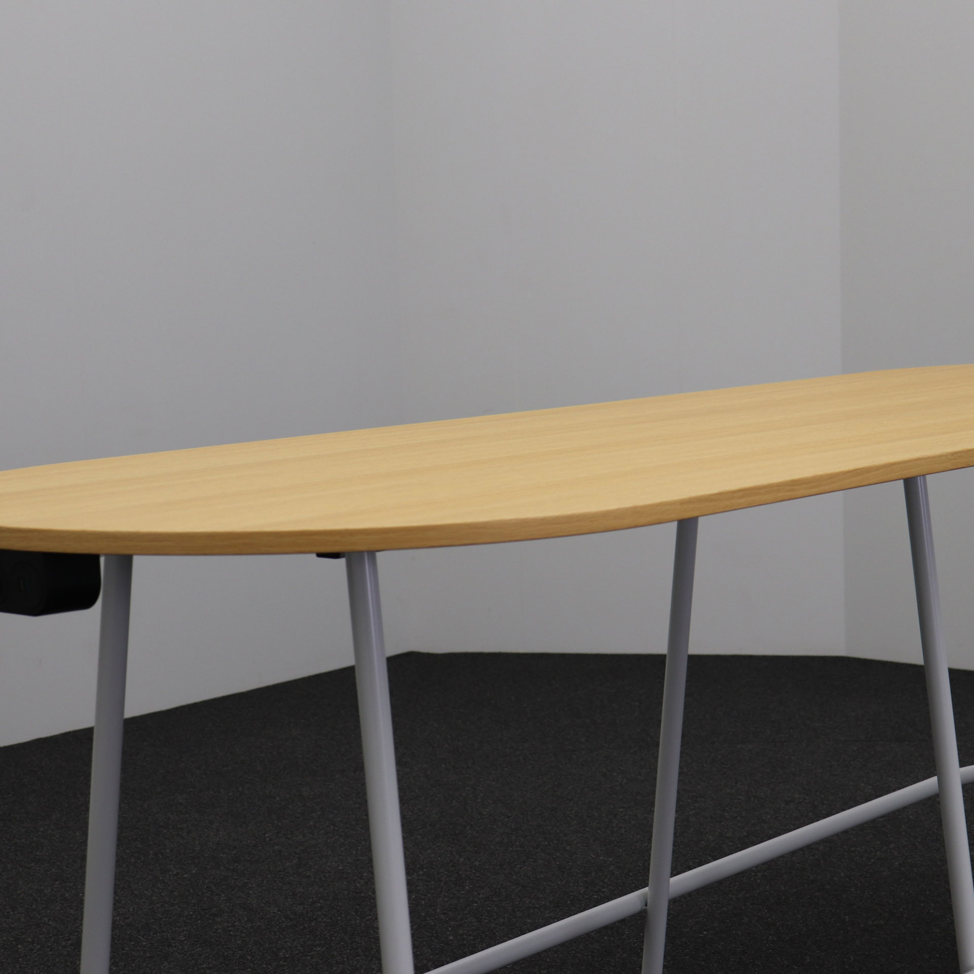 Stehkonferenztisch Holzfurnier