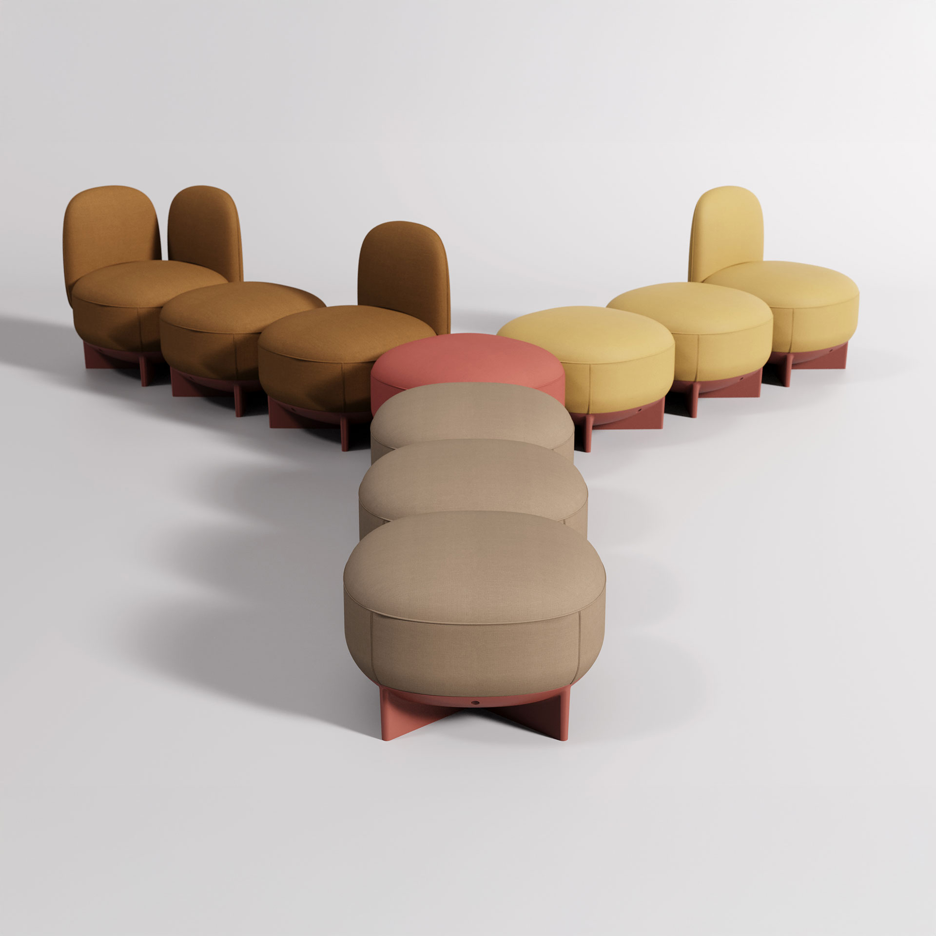 Gaber To-Go Pouf