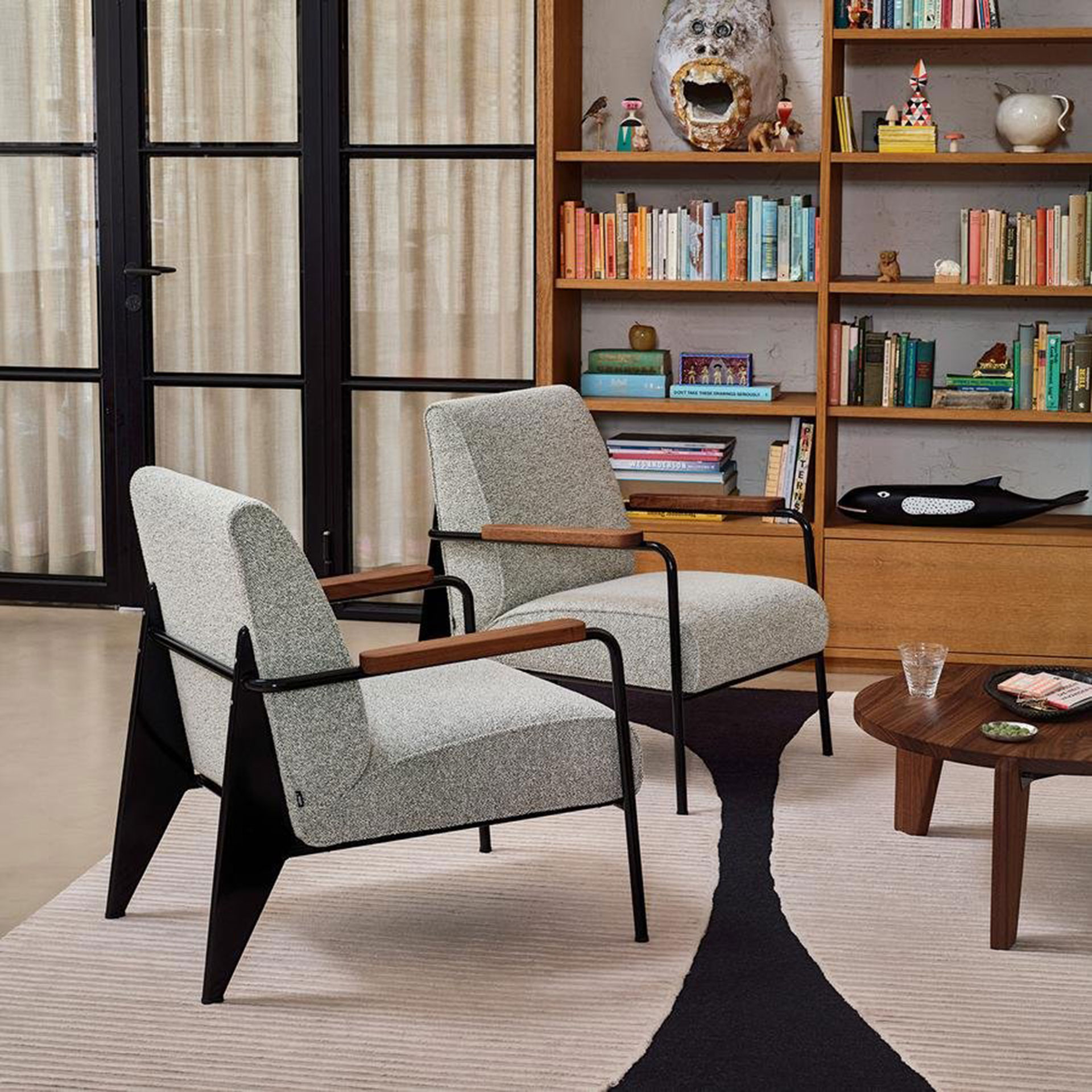 Jean Prouvé Fauteuil de Salon von Vitra