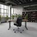 Bürostuhl Giroflex 64 mit Kleiderbügel - Gemustert