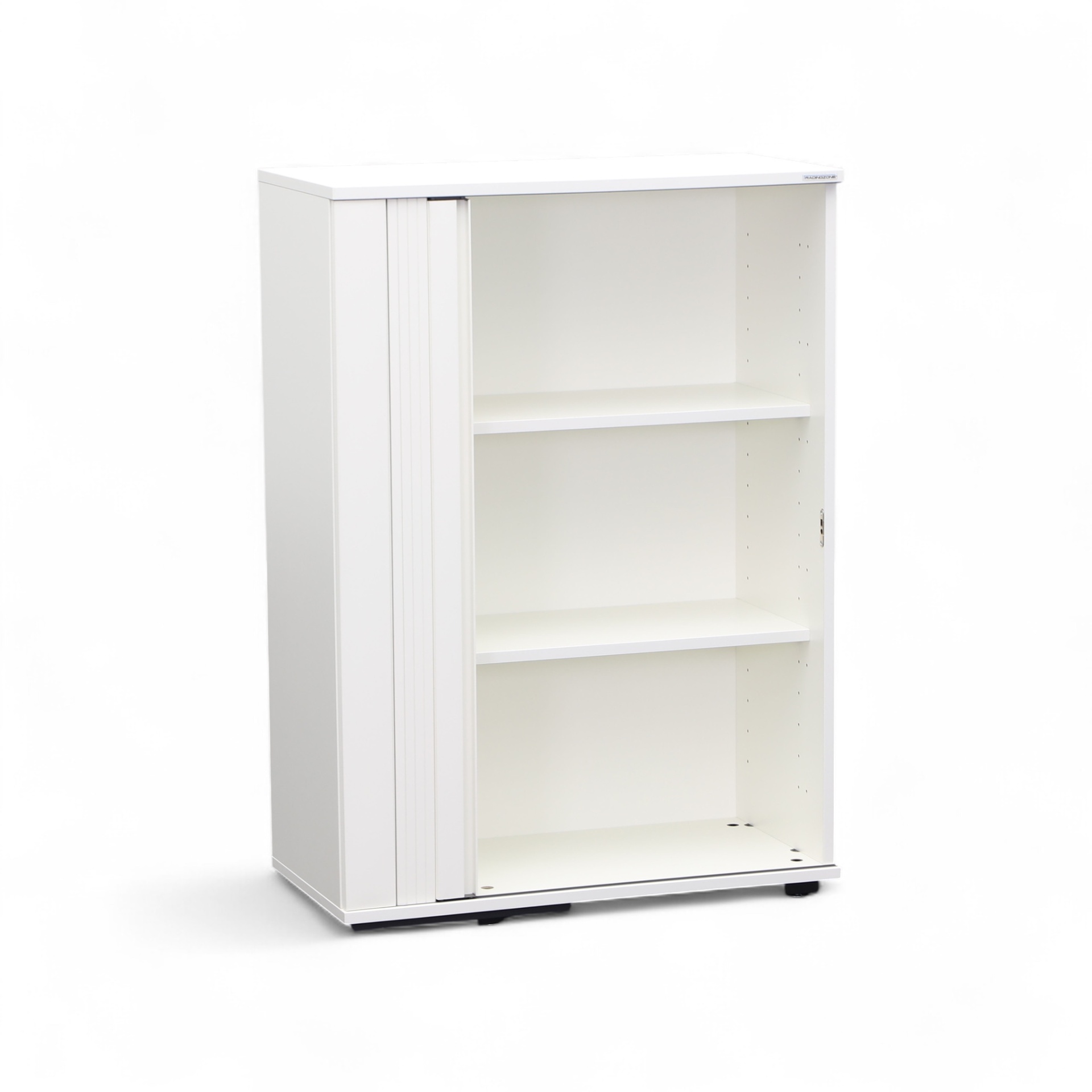 Aktenschrank Tradingzone Smartline weiss mit Rollladen