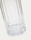 Neblan transparent glass vase, 25.5 cm