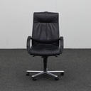 Leder Chefsessel mit Kleiderbügel Girsberger Trilax